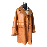 Chaqueta Eco Cuero Aplicación Corderito